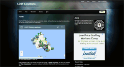 Desktop Screenshot of lostlocations.com